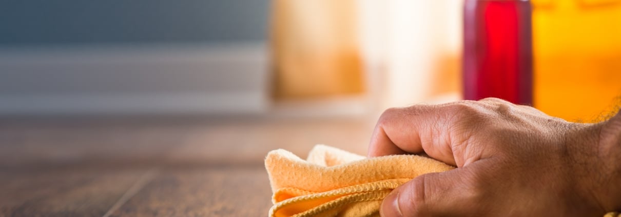 Parquet et produits d'entretien