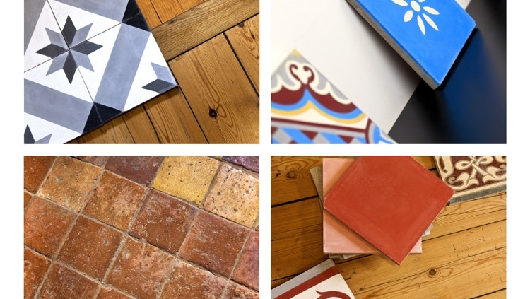 Carrelage imitation parquet